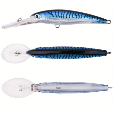 10pcs Wobbler Fishing Lures Set-High Quality Sinking Minnow Bait for Bass, Pike, and Carp Fishing -31g /48.5g/74.5g Artificial Bait with Realistic Movement