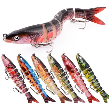 18g 13.5cm Wobblers For Fishing Artificial Bait Hard Multi Jointed Swimbait Crankbait Lifelike Fishing Lure Tackle