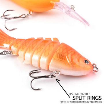 100pcs Fishing Split Rings Hard Bait Silver Stainless Steel 4-8MM Double Loop Split Open Carp Tool Fishing Accessories Tackle