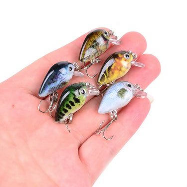 Mini Crank Lure 3cm 2g Wobbler Mini Topwater Crankbait Artificial Japan Hard Bait Pesca Floating Minnow Fishing Lures bass
