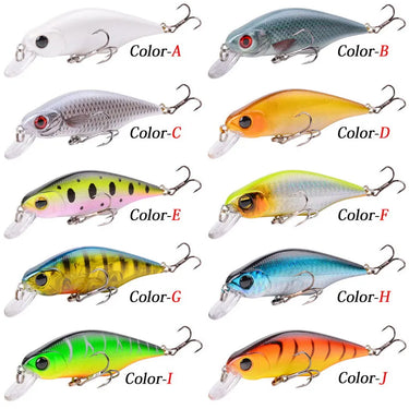 Fishing Lure 90mm 11g Minnow Crankbait Wobbler 3D Eyes Perch Artificial Bait Pike Carp Bait Swim Bait Fishing Pesca