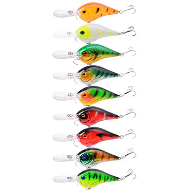 Crank Fishing Lure 9.5cm 11g Swimbait Crankbait Diving 1.5m-3m Artificial Hard bait Bass Fish wobbler lures Fishing Tackle