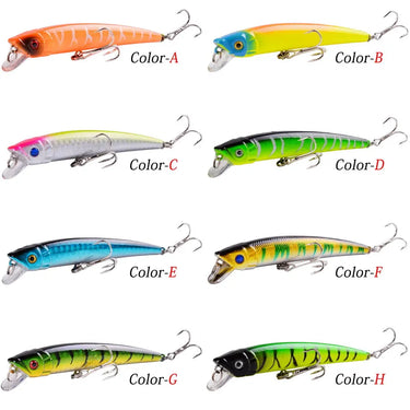 9.6cm 7.7g Crankbait Fishing Lure Artificial Crank Hard Bait Plastic Lifelike Swimbait Fishing Wobbler Japan Fish Lures