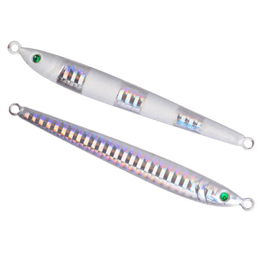 Long Metal Jig Fishing Lure Slow Cast Jigging Spoon Lures 7G 10G 14G 17G 21G 100G Artificial Shore Jigs Metal Bait Sea Tackle