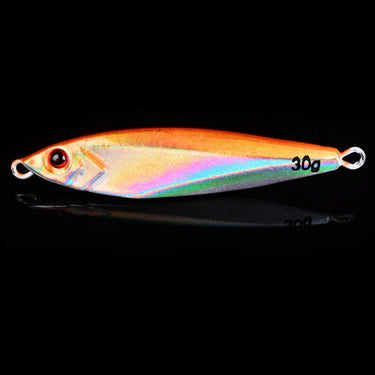 Metal Jig Jigging Spoon 14g 21g 30g Shore Casting Jig Drag Cast Sea Bass Lure Artificial Bait Fishing Tackle