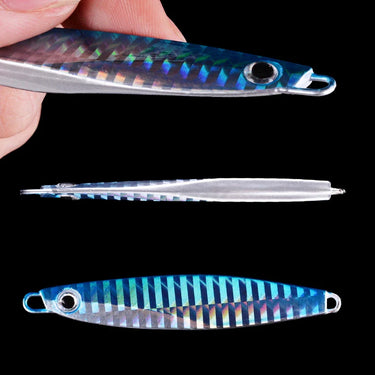 Metal Spinner Jig Fishing Lure 7g-80g Sinking Hard Artificial Bait Metal jig Fish Wobbler Carp Pike Fishing Tackle Bait