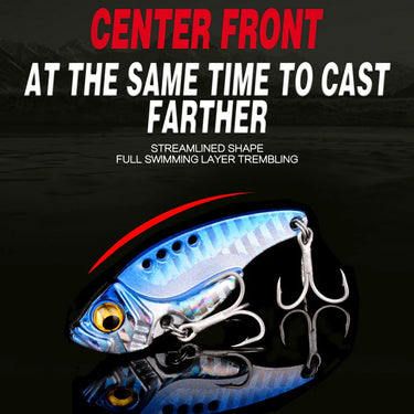 3/7/10/15/20g 3D Eyes Metal Vib Blade Lure Sinking Vibration Baits Artificial Vibe for Bass Pike Perch Fishing Lures 6 Colors