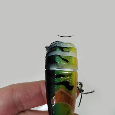 12cm 20g Sinking Wobblers 8 Segments Fishing Lures Multi Jointed Swimbait Hard Bait Fishing Tackle For Bass Isca Crankbait