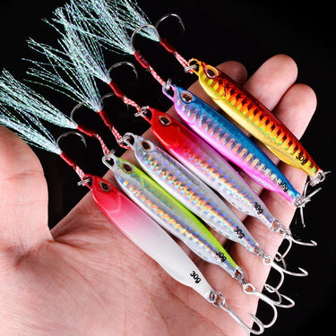 Metal Jig Long Shore Fishing Lure 10g-40g Sinking Lures Sea Jigs Spoon Winter Fishing Tackle Pesca Jigging Lure Ice Bait