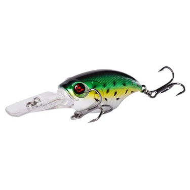 Laser Crank Fishing Lure 8CM 11.6G Hard Bait Artificial Wobblers Fake Bait Carp Bass Crankbait Fly Fishing Accessories