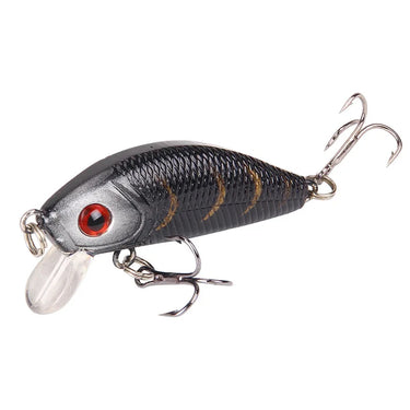 Minnow Fishing Lure 50mm4.2g Topwater Hard Bait Wobbler Jig Bait Crankbait Carp Striped Bass Pesca Fishing Tackle Swim Bait