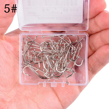 50/20pcs Barbed Fishing Hooks Sea Worm Carp Single Circle Hook Set Fly Fishing Accessories Tackle Carbon Steel Fishhook