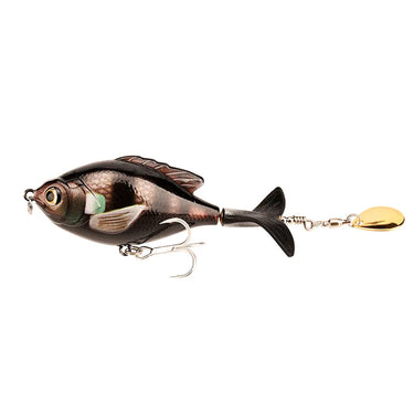 Whopper Popper Fishing Lure bait Rotate Tail Popper Lure 9.5cm 16.9g Topwater Wobble Fishing Lures Bass Fishing Tackle