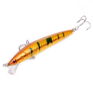 Lifelike Minnow Fishing Lure 9.5cm 7.5g Crankbait Hard Bait Tight wobbler Treble Hooks Plastic Fish Bait