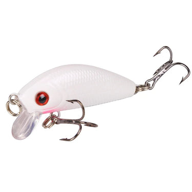Minnow Fishing Lure 50mm4.2g Topwater Hard Bait Wobbler Jig Bait Crankbait Carp Striped Bass Pesca Fishing Tackle Swim Bait