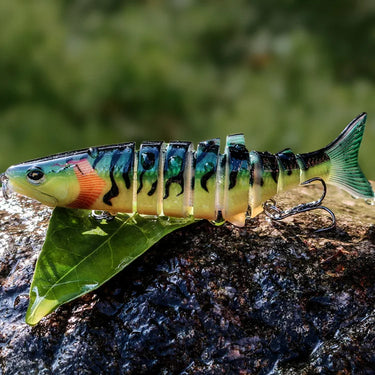 12cm 20g Sinking Wobblers 8 Segments Fishing Lures Multi Jointed Swimbait Hard Bait Fishing Tackle For Bass Isca Crankbait