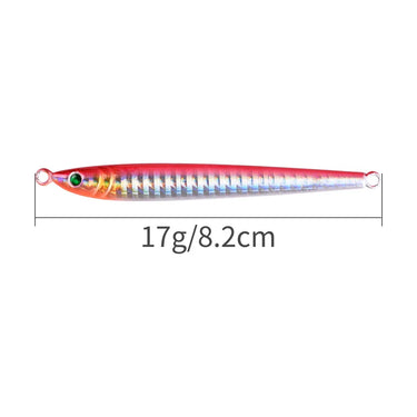 Long Metal Jig Fishing Lure Slow Cast Jigging Spoon Lures 7G 10G 14G 17G 21G 100G Artificial Shore Jigs Metal Bait Sea Tackle