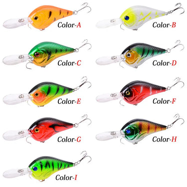 Crank Fishing Lure 9.5cm 11g Swimbait Crankbait Diving 1.5m-3m Artificial Hard bait Bass Fish wobbler lures Fishing Tackle
