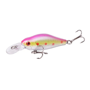 Crankbait Wobbler Hard Fishing Tackle 8g 7cm Swim Bait CrankBaits Bass Fishing Lures 10 Colors Fishing Accessories