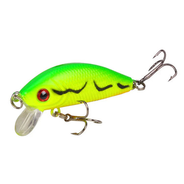Minnow Fishing Lure 50mm4.2g Topwater Hard Bait Wobbler Jig Bait Crankbait Carp Striped Bass Pesca Fishing Tackle Swim Bait