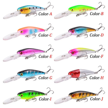 Long Lip Minnow Fishing Lure 95mm 7g Isca Artificial Pesca Hard Fake Bait Crankbait wobbler Good For Fishing Tackle