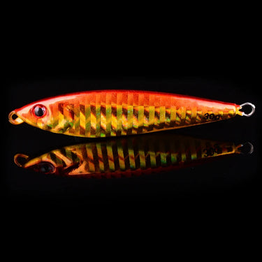 Metal Jig Jigging Spoon 14g 21g 30g Shore Casting Jig Drag Cast Sea Bass Lure Artificial Bait Fishing Tackle