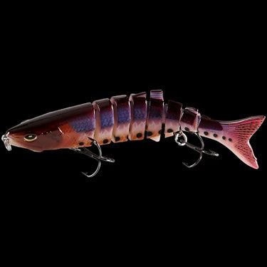 12cm 20g Sinking Wobblers 8 Segments Fishing Lures Multi Jointed Swimbait Hard Bait Fishing Tackle For Bass Isca Crankbait