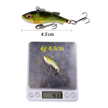 VIB Fishing Lure Swim Minnow Wobbler Hard Bait 42mm 4.2g Artificial Crankbait Winter Sea Fishing Bass Diving Swivel Bait