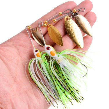 Spinner Bait Metal Jig 13g 16g Fishing Lure Spinner Blades Pike Bass Carp Fishing Tackle Spinnerbait Hard Lure