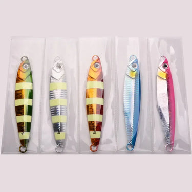 Metal Cast Jig Spoon 80G 100G 120G 150G 200G Lures Casting Jigging Fish Sea Bass Fishing Lure Artificial Bait