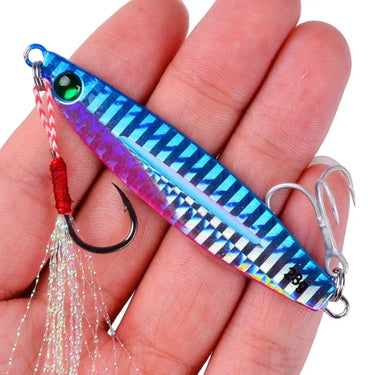Metal Cast Jig Spoon 7g-10g-14g-17g-21g-28g-40g-60g Casting Jigging Fish Sea Bass Fishing Lure Tackle