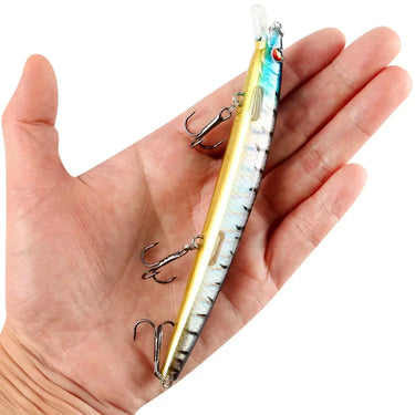 Minnow Floating Fishing Lure Saltwater Small Hard Bait 135mm 15g Isca Artificial Winter Swimbait Leurre Pesca Tackle Lure