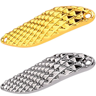 Gold Silver 5g 7g 10g 15g 20g Metal VIB Lures Strong Vivid Vibrations Spoon Lure Fishing Bait Bass Artificial Hard Bait