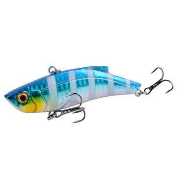 9cm 28g Hard Sea Fishing Lure VIB Treble Hook Fishing Sinking Vibe Lures Winter Pencil Lure Hard Baits
