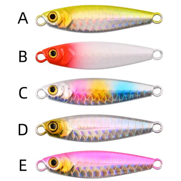 Japan Metal Cast Jig Lure 10g Shore Casting Jigging Lures Pesca Fish Sea Bass Fishing Lure Artificial Bait Tackle