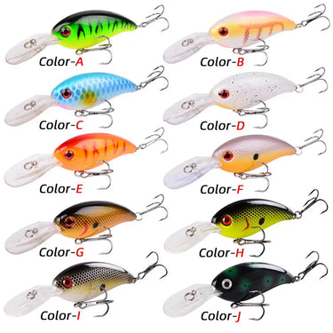 Fishing Lures Sea Trolling Minnow Artificial Hard Bait 10cm 14g Big Wobblers Quick Dive Bait Lure Carp Crankbait Pesca Tackle