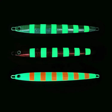 Metal Fishing Jigs With Black hook 80g Jigbait Shore Cast Decoys Metal Bait Artificial Lurescial Metal Jigs Lures