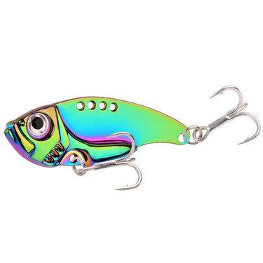Metal VIB 3/7/10/15/20G Fishing Lure Vibration Spoon Colorful Hard Baits Crankbait Wobbler Swimbait Cicada VIB Tackle