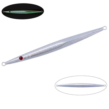 NEW Sea Fishing Lure Fast Sinking JIG 60g-300g Deep Sea Metal Jigging Spoon Artificial Bait Large Gram Weight Lure Tuna