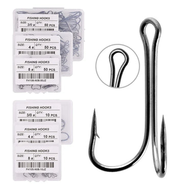 10pcs Shank Double Hook Weedless Fishing Hook Fly Tying Duple Hook for Jig Bass Fishing Tackle for Soft Lure
