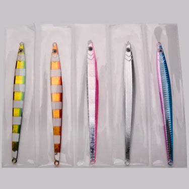 Fishing Lure Fast Jig 60g 80g 100g 120g Metal Jiging Seafishing Throw Jig Luminous Metal Artificial Bait