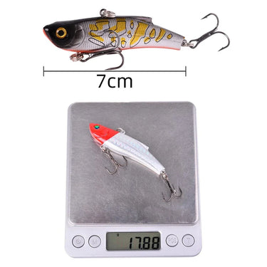 Sinking Fishing Crankbaits Winter Crankbait 7CM 17.8g Wobbler Ice Hard Lure Vibration Wobbler Crankbait Sea Fishing Lure
