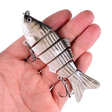 10cm 19g Pike Wobblers for Fishing Artificial Bait Hard Multi Jointed Swimbait Crankbait Lifelike Fishing Lure Tackle