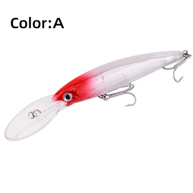 31/18/74g Big Floating Minnow Fishing Lure Laser Artificial Bait Saltwater Long Casting Trolling Wobblers Jerkbait Equipment