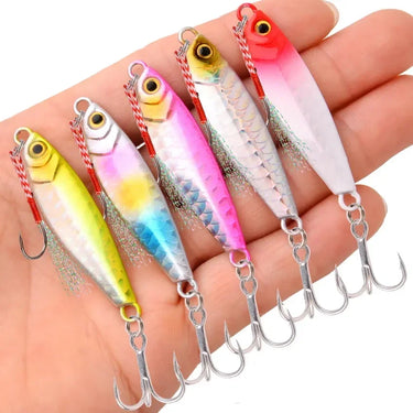 Japan Metal Cast Jig Lure 10g Shore Casting Jigging Lures Pesca Fish Sea Bass Fishing Lure Artificial Bait Tackle