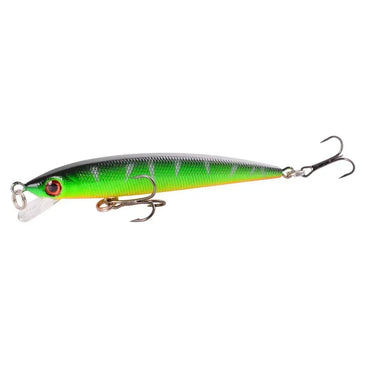 9cm 6g Minnow Fishing Lures Wobbler Hard Baits Crankbaits ABS Swimbait  Artificial Lure for Bass Pike Fishing Tackle