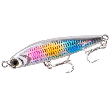 5cm 10g Metal Jig VIB Fishing Lure Sinking Lures Sea Jigs Spoon Winter Fishing Good For Fishing Jigging Lure Hard Ice Bait