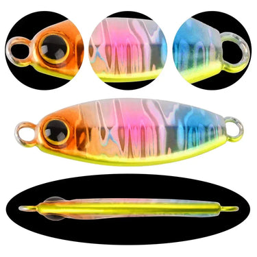 Japen Micro Metal Cast Jig Spoon 10g Shore Casting Jigging Fish Sea Bass Fishing Lure Artificial Bait Tuna Tackle