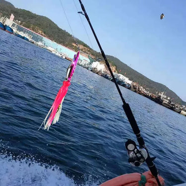 High Quality  Lure Metal Head Octopus Skirt Fishing Jigging Lure100g 250g Artifial Bait Pesca Fishing Lure Hard Bait With Hooks