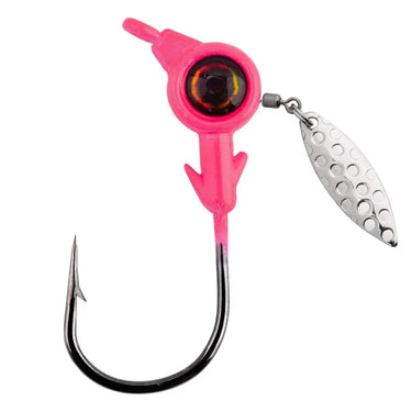 5pcs/bag 3.5g/5g/7g/10g Jig Heads Freshwater Fishing Lures Jig Head with Eye Ball Painted Hooks Fishing Jigs for Bass